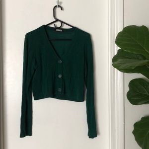Reformation Cropped Cardigan